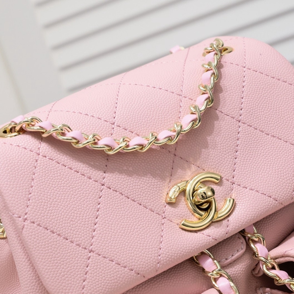 シャネルバッグ素材ディテール